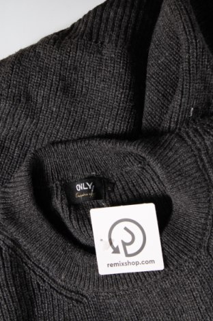 Дамски пуловер ONLY, Размер L, Цвят Сив, Цена 4,60 лв.