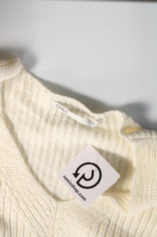 Γυναικείο πουλόβερ ONLY, Μέγεθος M, Χρώμα Λευκό, Τιμή 2,85 €
