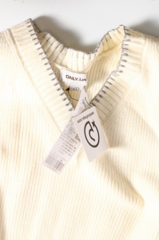 Pulover de femei ONLY, Mărime S, Culoare Ecru, Preț 28,42 Lei