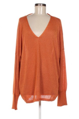 Γυναικείο πουλόβερ ONLY Carmakoma, Μέγεθος L, Χρώμα Πορτοκαλί, Τιμή 1,64 €