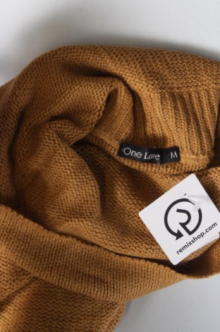Дамски пуловер One Love, Размер M, Цвят Жълт, Цена 7,25 лв.