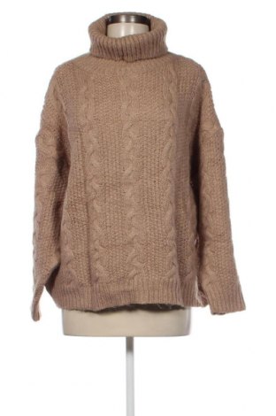 Дамски пуловер Peace N' Love, Размер L, Цвят Бежов, Цена 8,70 лв.