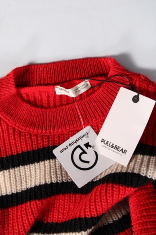 Дамски пуловер Pull&Bear, Размер M, Цвят Многоцветен, Цена 16,10 лв.