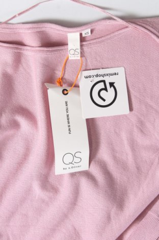 Дамски пуловер Q/S by S.Oliver, Размер XS, Цвят Розов, Цена 10,44 лв.