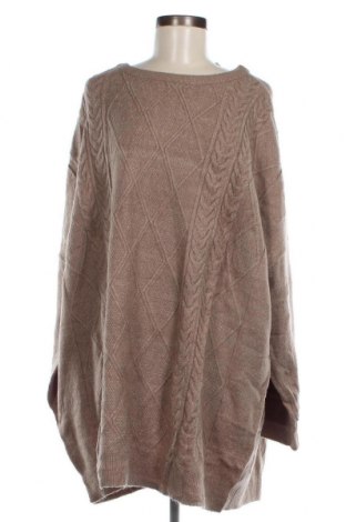 Дамски пуловер Rainbow, Размер XXL, Цвят Кафяв, Цена 13,92 лв.