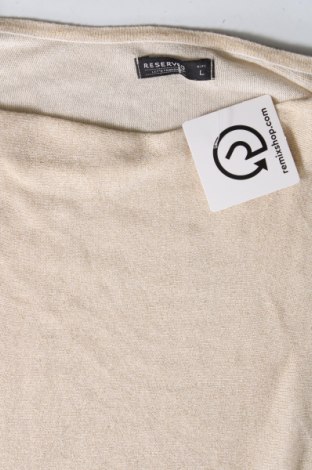 Γυναικείο πουλόβερ Reserved, Μέγεθος L, Χρώμα  Μπέζ, Τιμή 2,15 €