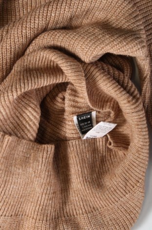 Дамски пуловер SHEIN, Размер L, Цвят Кафяв, Цена 6,67 лв.
