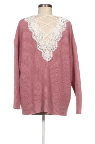 Γυναικείο πουλόβερ SHEIN, Μέγεθος XL, Χρώμα Σάπιο μήλο, Τιμή 2,87 €