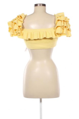 Дамски пуловер SHEIN, Размер M, Цвят Жълт, Цена 3,77 лв.