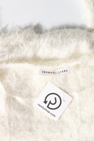 Дамски пуловер Seven Sisters, Размер S, Цвят Бял, Цена 8,70 лв.