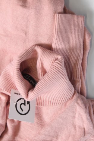 Дамски пуловер Simplee, Размер M, Цвят Розов, Цена 7,25 лв.