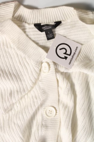 Γυναικείο πουλόβερ Simply Vera Vera Wang, Μέγεθος L, Χρώμα Λευκό, Τιμή 5,38 €