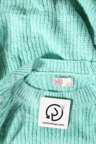 Γυναικείο πουλόβερ So, Μέγεθος S, Χρώμα Μπλέ, Τιμή 5,38 €