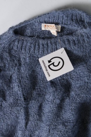 Дамски пуловер Soccx, Размер M, Цвят Син, Цена 5,28 лв.