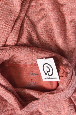 Дамски пуловер Sonoma, Размер L, Цвят Червен, Цена 9,28 лв.
