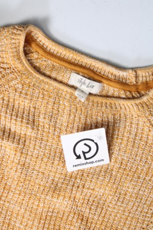Дамски пуловер Style & Co, Размер S, Цвят Жълт, Цена 5,51 лв.