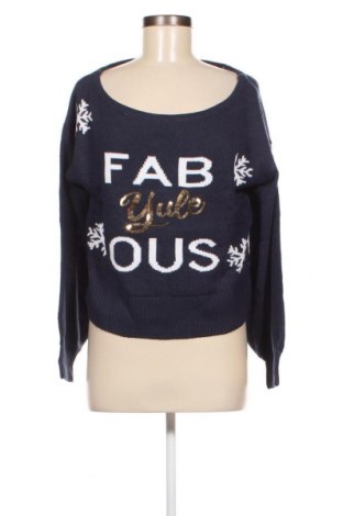 Γυναικείο πουλόβερ Threadbare, Μέγεθος S, Χρώμα Μπλέ, Τιμή 4,27 €
