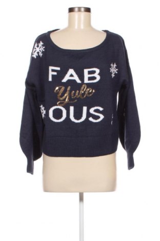 Γυναικείο πουλόβερ Threadbare, Μέγεθος M, Χρώμα Μπλέ, Τιμή 6,16 €