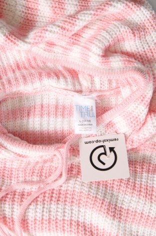 Γυναικείο πουλόβερ Time and tru, Μέγεθος L, Χρώμα Πολύχρωμο, Τιμή 5,38 €