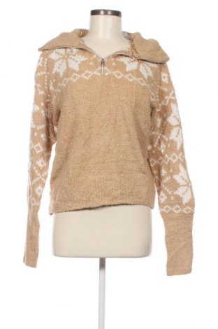 Γυναικείο πουλόβερ Time and tru, Μέγεθος S, Χρώμα  Μπέζ, Τιμή 5,38 €