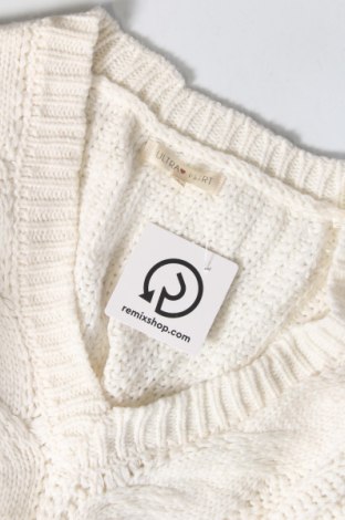Дамски пуловер Ultra Flirt, Размер L, Цвят Бял, Цена 9,86 лв.