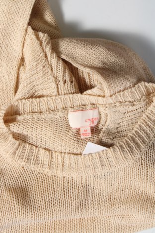 Damenpullover Umgee, Größe M, Farbe Beige, Preis € 2,42