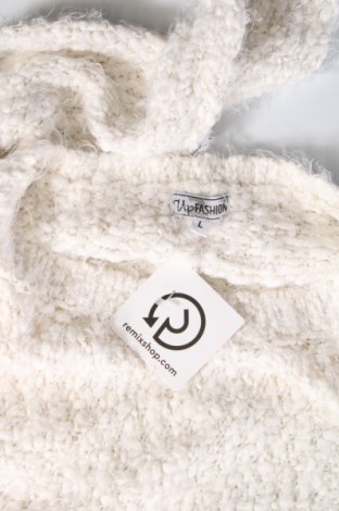 Дамски пуловер Up 2 Fashion, Размер L, Цвят Бял, Цена 8,70 лв.