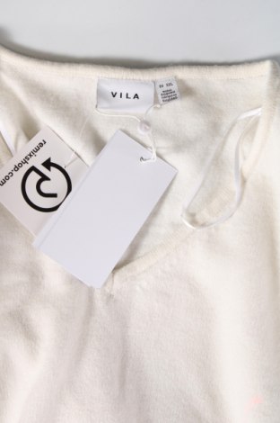 Γυναικείο πουλόβερ VILA, Μέγεθος XXL, Χρώμα Λευκό, Τιμή 27,84 €