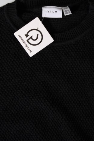 Дамски пуловер VILA, Размер M, Цвят Черен, Цена 16,74 лв.