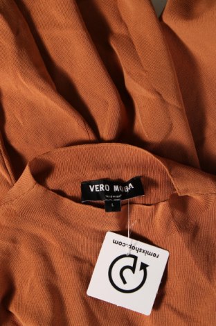 Дамски пуловер Vero Moda, Размер L, Цвят Кафяв, Цена 22,49 лв.