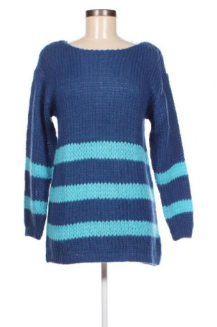 Дамски пуловер Vivance, Размер XS, Цвят Син, Цена 15,18 лв.