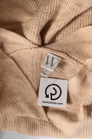 Γυναικείο πουλόβερ Worthington, Μέγεθος S, Χρώμα  Μπέζ, Τιμή 2,87 €