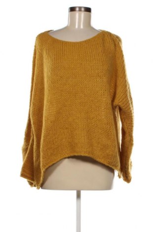 Дамски пуловер Zabaione, Размер L, Цвят Жълт, Цена 7,25 лв.