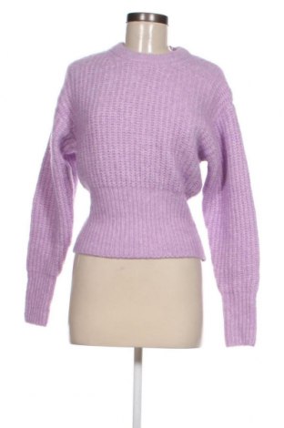 Дамски пуловер Zara, Размер S, Цвят Лилав, Цена 54,00 лв.
