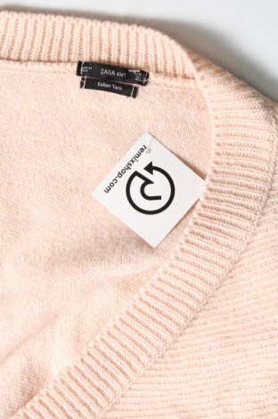 Дамски пуловер Zara Knitwear, Размер S, Цвят Розов, Цена 5,40 лв.