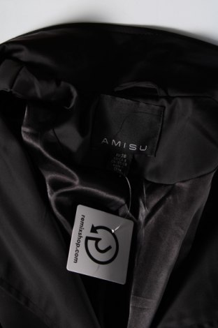 Дамски шлифер Amisu, Размер M, Цвят Черен, Цена 74,87 лв.