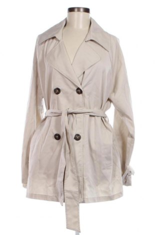Damen Trench Coat Free Quent, Größe L, Farbe Beige, Preis € 16,24