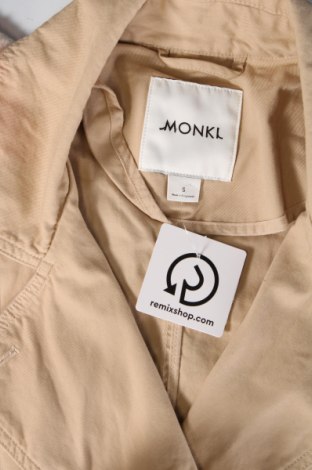 Dámský přechodný kabát  Monki, Velikost S, Barva Béžová, Cena  809,00 Kč