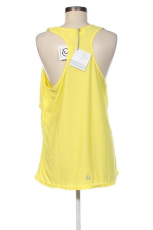 Γυναίκειο αθλητικό τοπ Craft, Μέγεθος XL, Χρώμα Κίτρινο, Τιμή 8,89 €