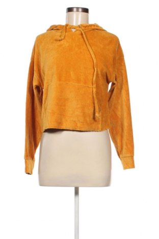 Damen Sweatshirt Bershka, Größe S, Farbe Gelb, Preis 3,43 €