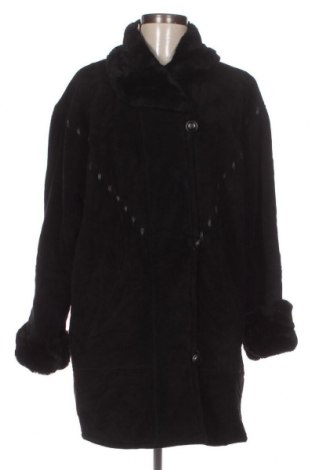 Дамско кожено палто Gallery, Размер S, Цвят Черен, Цена 58,00 лв.