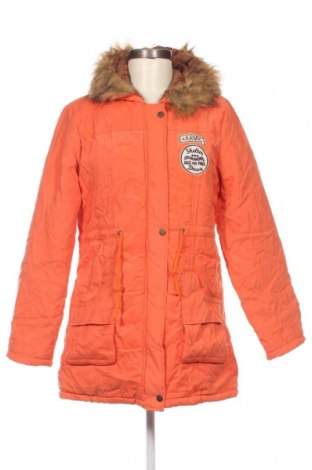 Дамско палто, Размер L, Цвят Оранжев, Цена 37,45 лв.