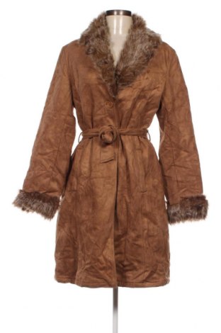 Дамско палто, Размер S, Цвят Кафяв, Цена 11,77 лв.