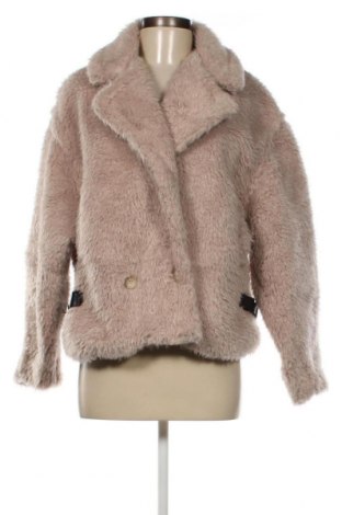 Дамско палто, Размер M, Цвят Бежов, Цена 11,77 лв.