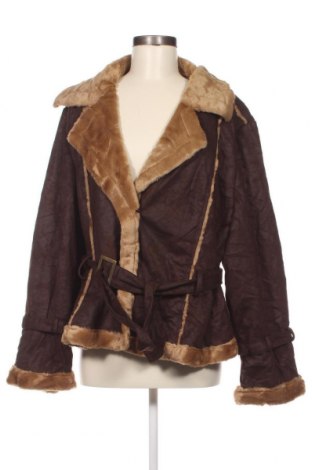 Дамско палто, Размер L, Цвят Кафяв, Цена 37,45 лв.