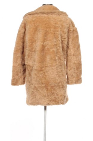 Palton de femei Bershka, Mărime S, Culoare Bej, Preț 105,59 Lei