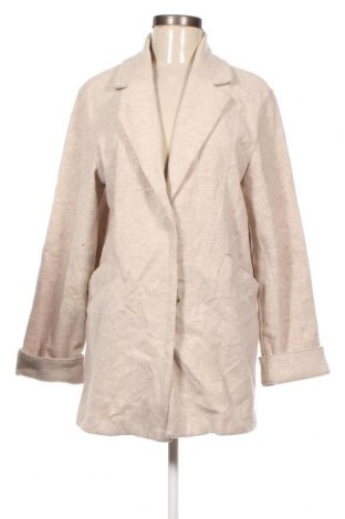 Γυναικείο παλτό Bershka, Μέγεθος S, Χρώμα  Μπέζ, Τιμή 23,17 €