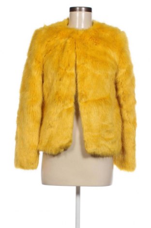 Palton de femei Bershka, Mărime XS, Culoare Galben, Preț 123,19 Lei