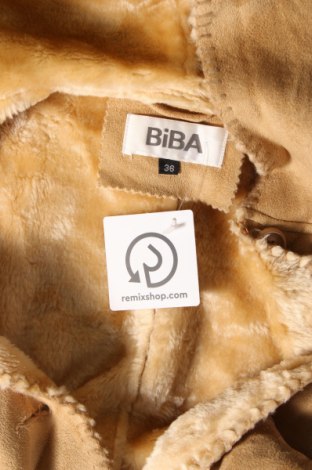 Дамско палто Biba, Размер S, Цвят Бежов, Цена 37,45 лв.