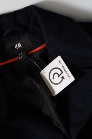 Palton de femei H&M, Mărime XS, Culoare Albastru, Preț 123,19 Lei